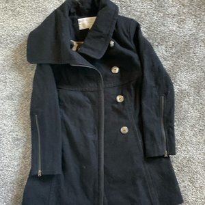 Women's Jessica Simpson Zippered Peacoat - Size Small